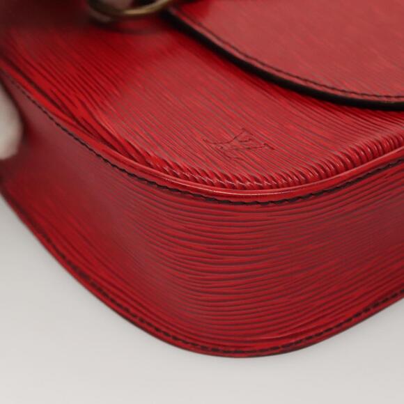 LOUIS VUITTON Epi Saint Cloud GM Shoulder Bag Red M52197 - Picture 15 of 16